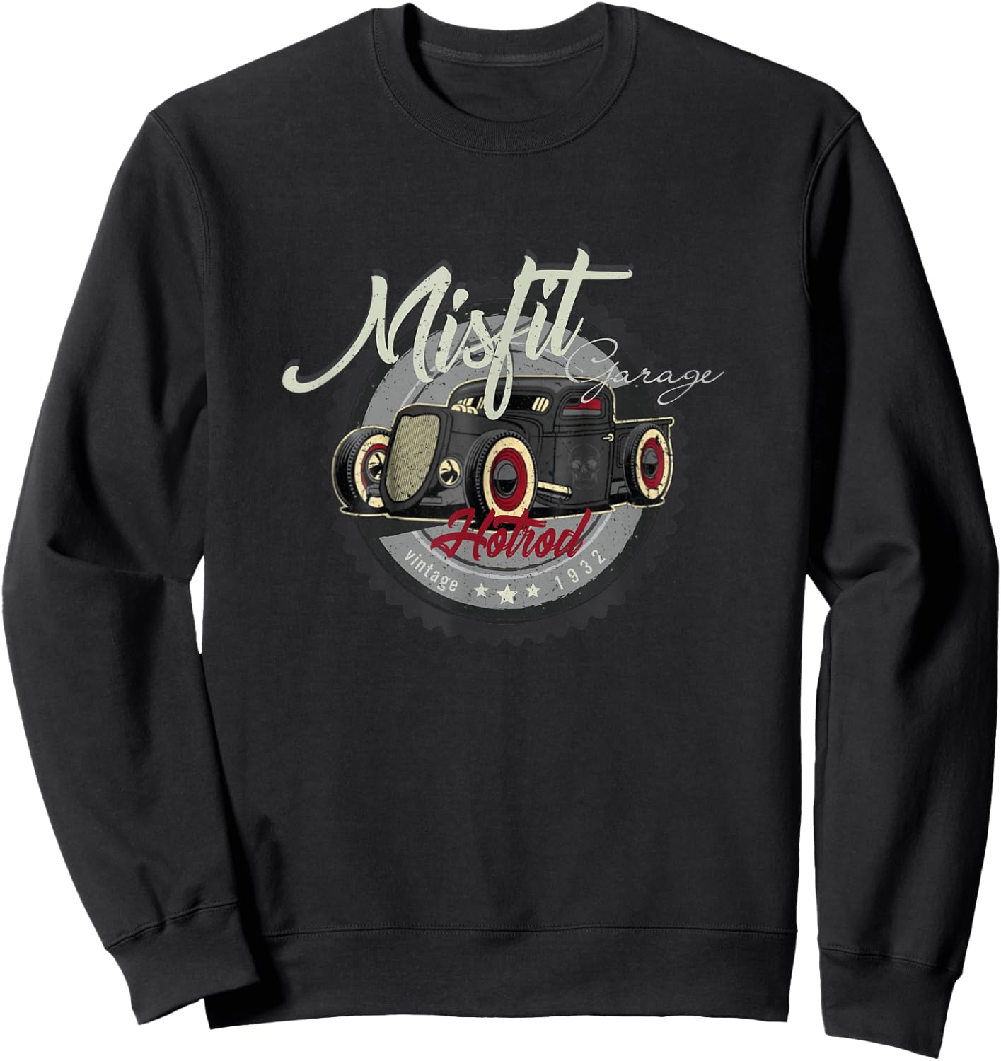 Misfit Garage Hot rod 1932 vintage Sweatshirt - Sweatshirt | Black