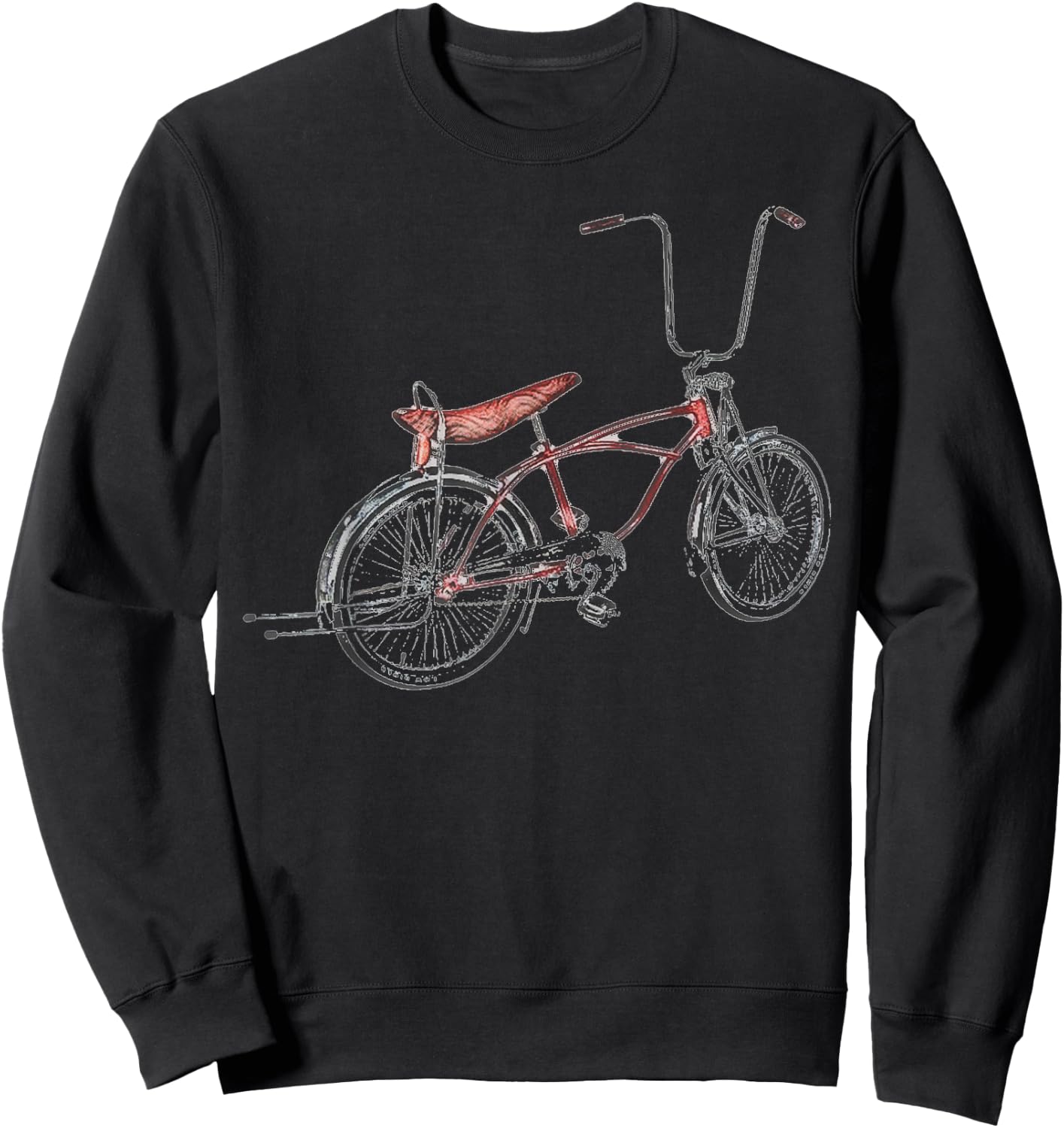 Lowrider Bike Bicycle low rider low-rider cruisin Sweatshirt - Sweatshirt | Black
