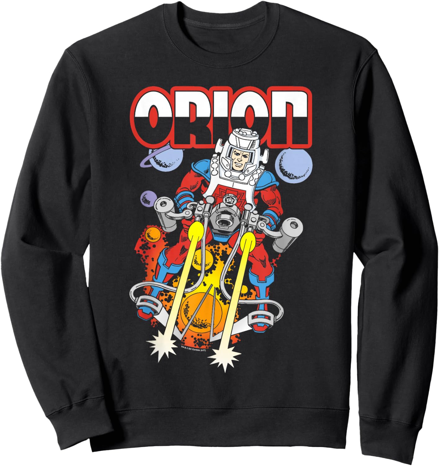 Justice League Orion Sweatshirt - Sweatshirt | Black