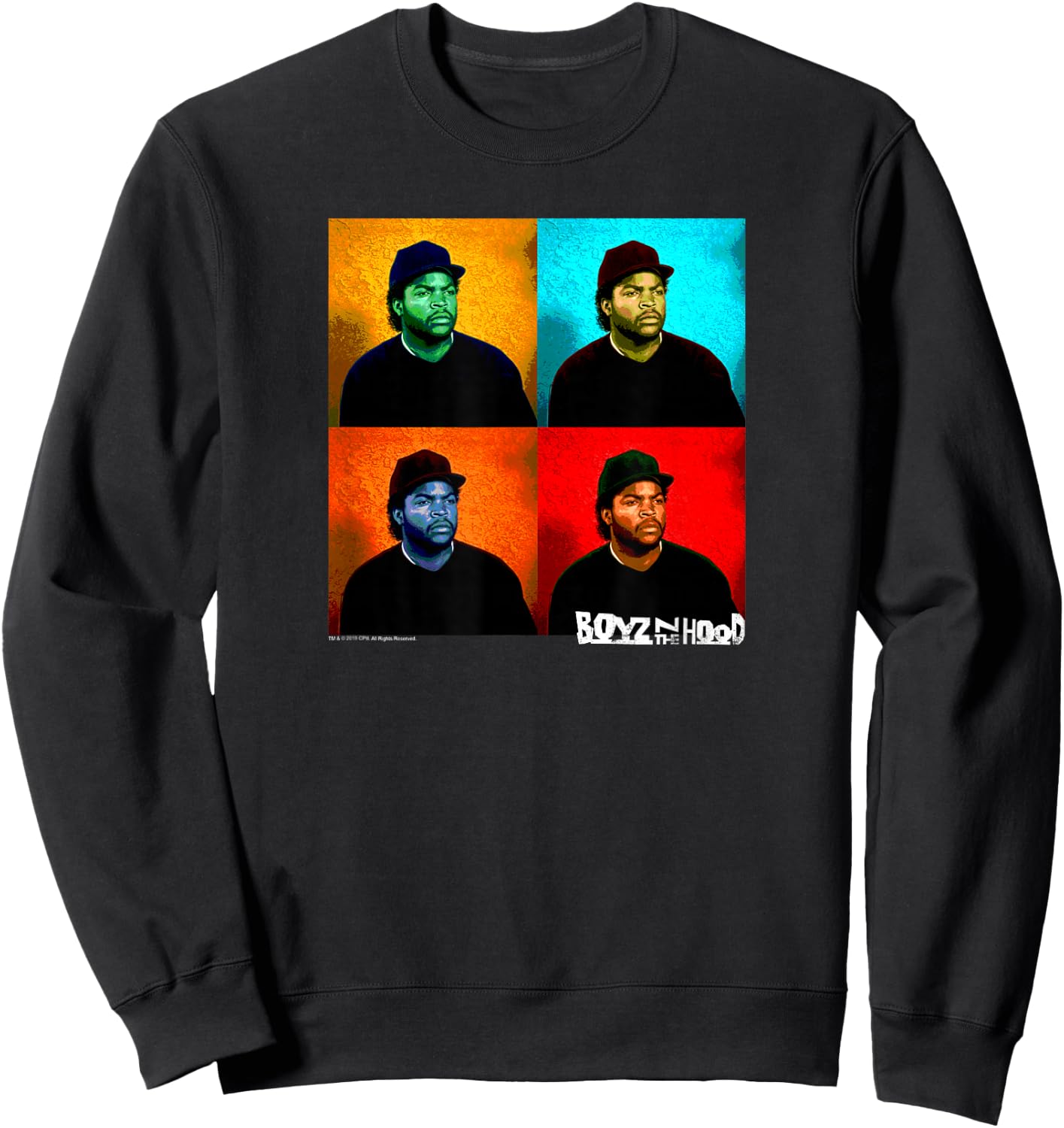 Boyz n The Hood Pop Art Sweatshirt - Sweatshirt | Black