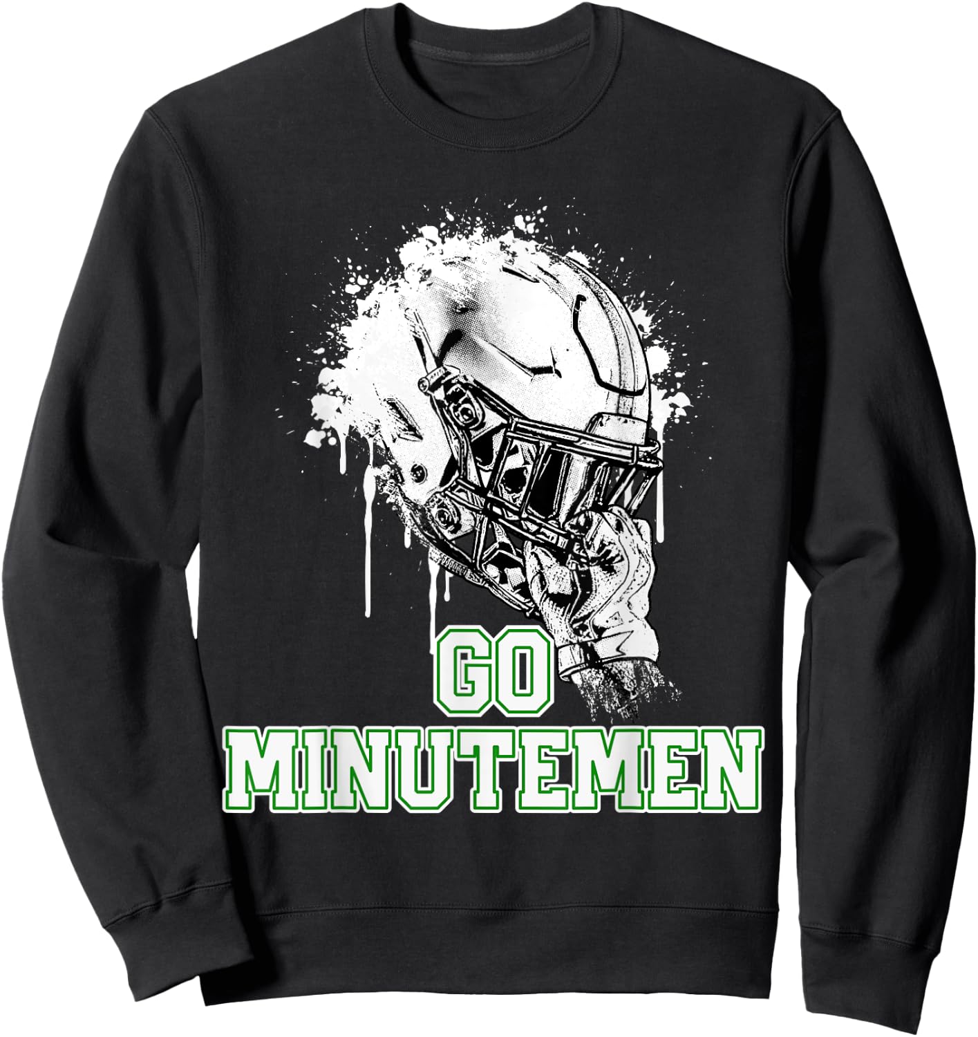 Concord Minutemen Rising Helmet GO! Sweatshirt - Sweatshirt | Black