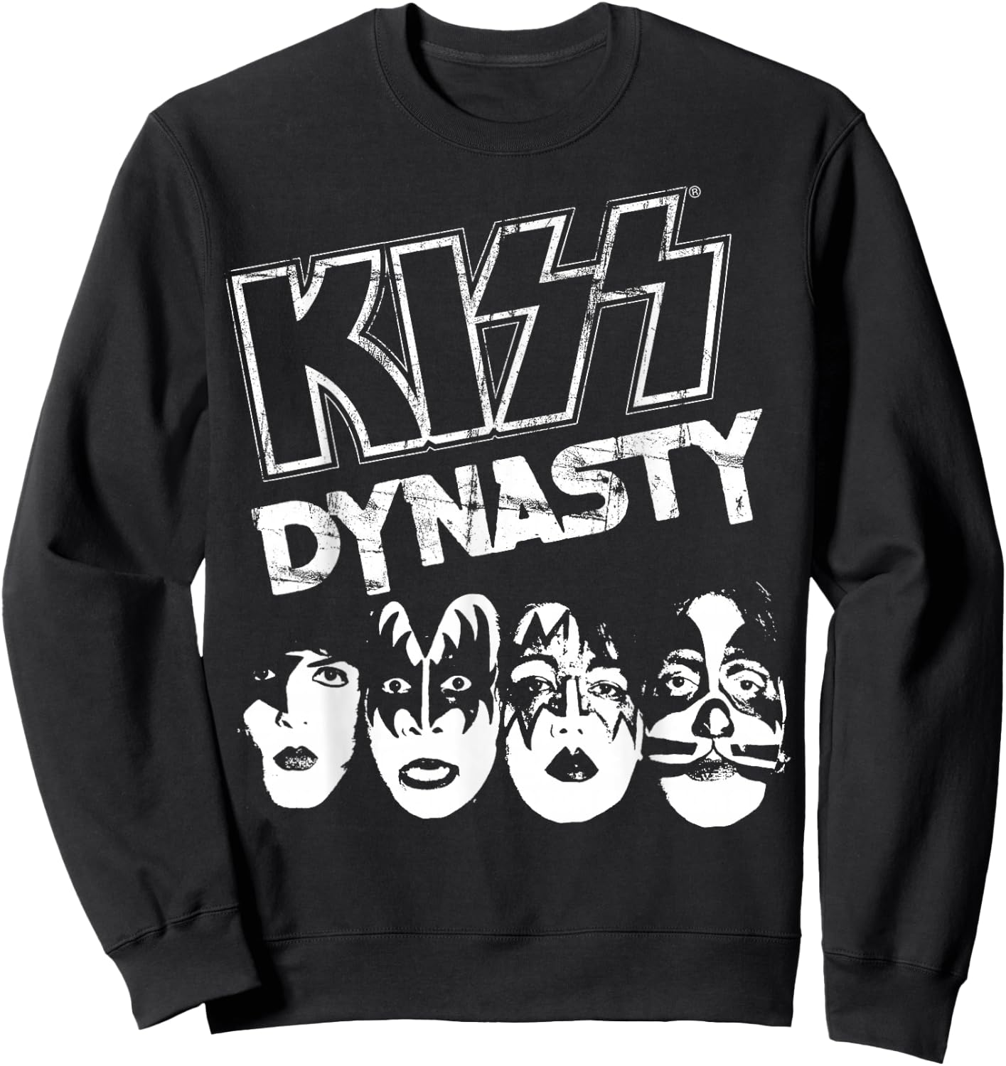 KISS Dynasty - Men's Black Classic Fit Short Sleeve - Size S Sweatshirt - Sweatshirt | Black