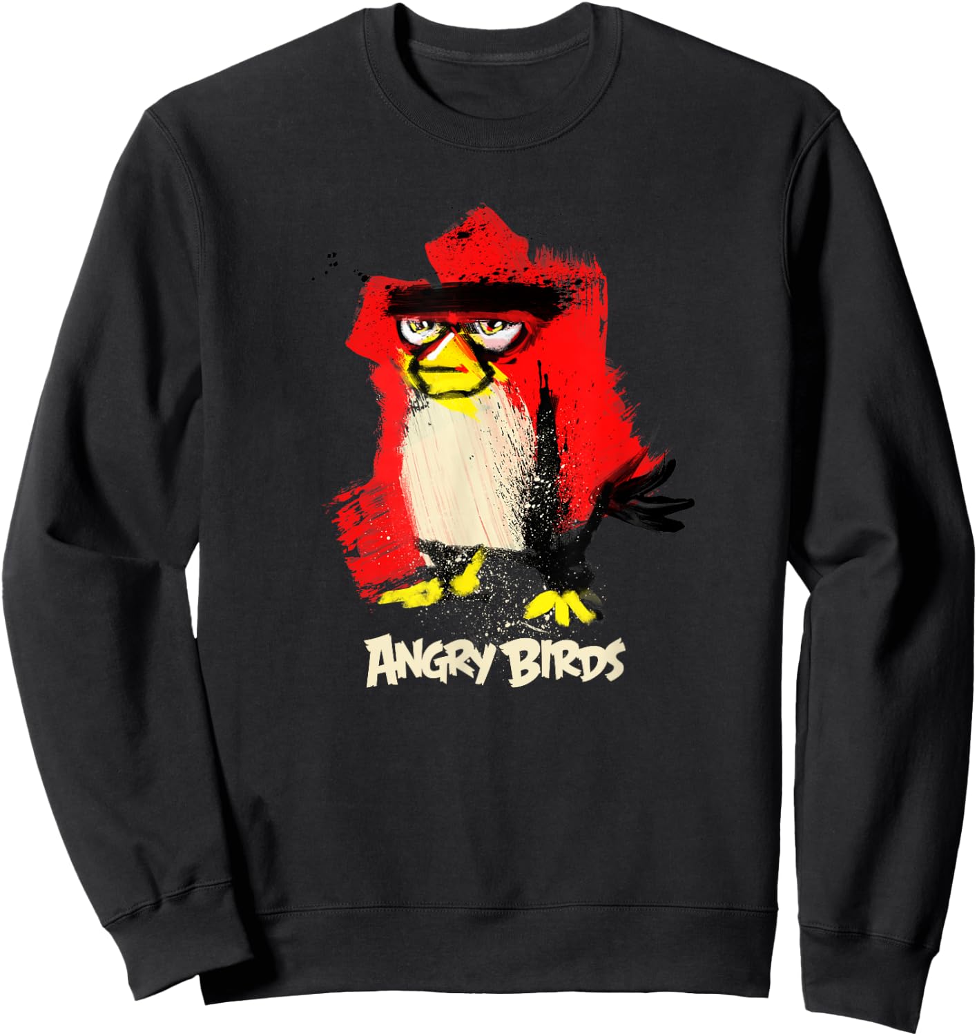 Angry Birds Red Gloom Official Merchandise Sweatshirt - Sweatshirt | Black