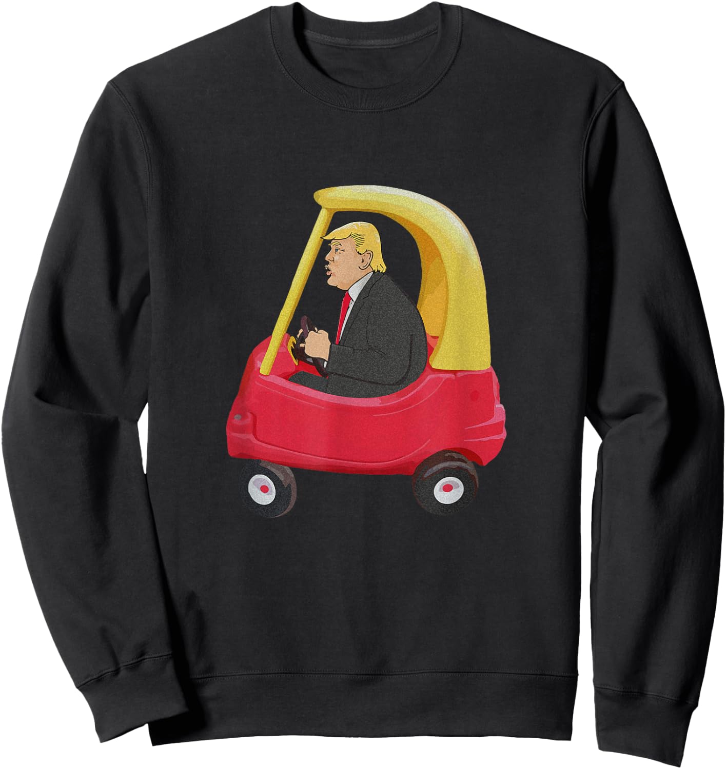 Anti Trump shirt funny impeach 45 not my president Sweatshirt - Sweatshirt | Black