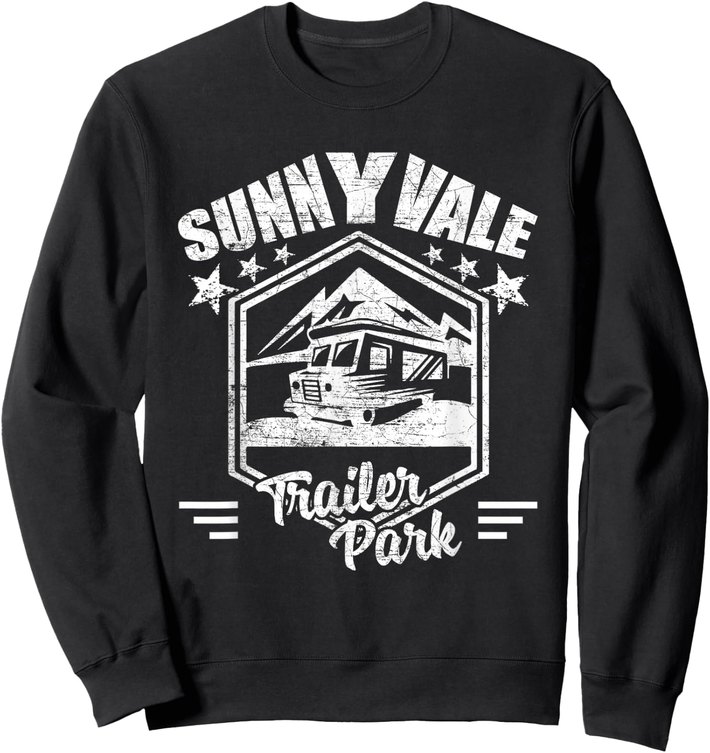 Sunnyvale Trailer Park Sweatshirt - Sweatshirt | Black