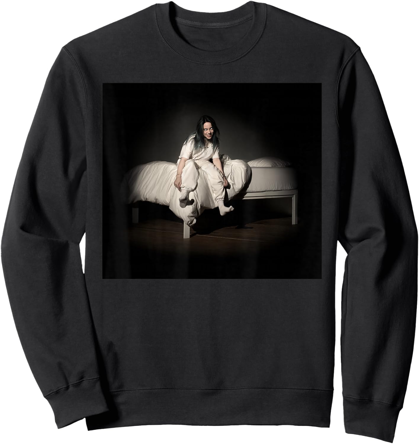 Billie Eilish Official Sweet Dreams Sweatshirt - Sweatshirt | Black