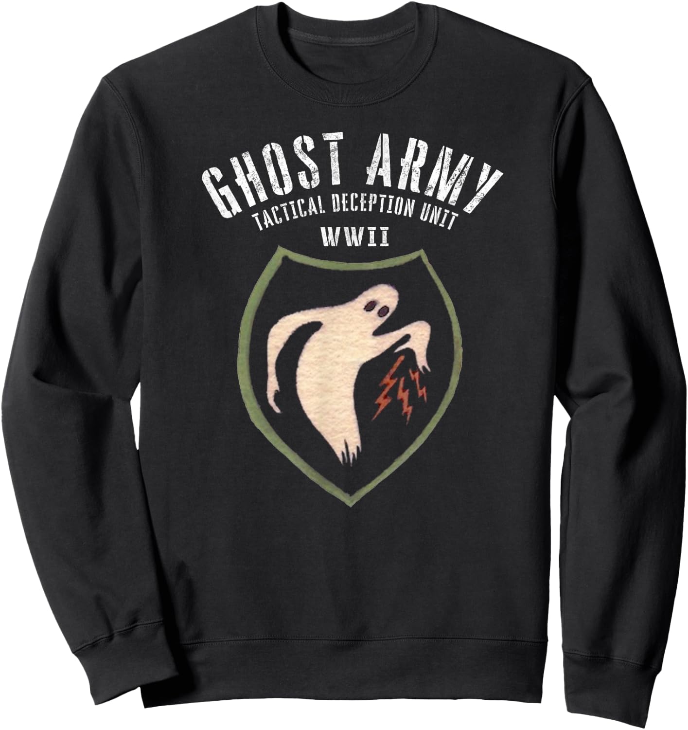 Ghost Army World War 2 Tactical Deception Unit Sweatshirt - Sweatshirt | Black