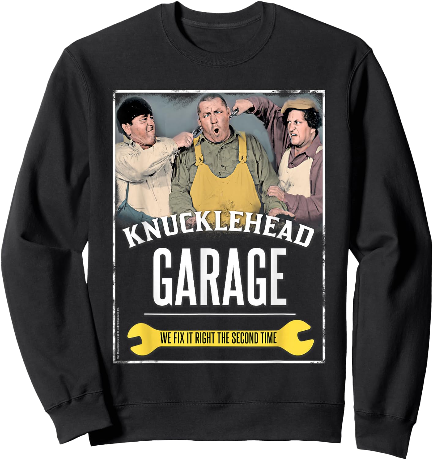 TTS- Knucklehead Garage Sweatshirt - Sweatshirt | Black