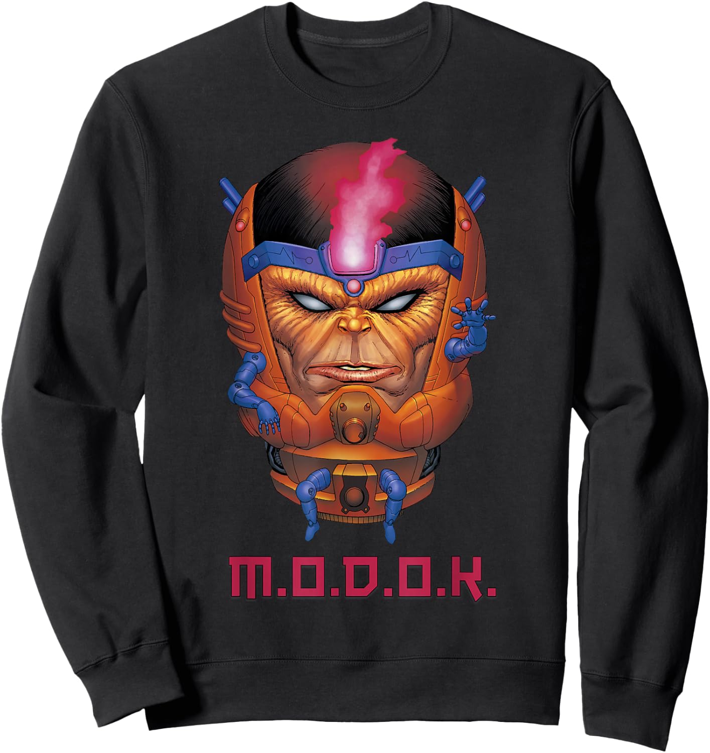 Marvel MODOK Mobile Organism Designed For A Graphic Sweatshirt - Sweatshirt | Black
