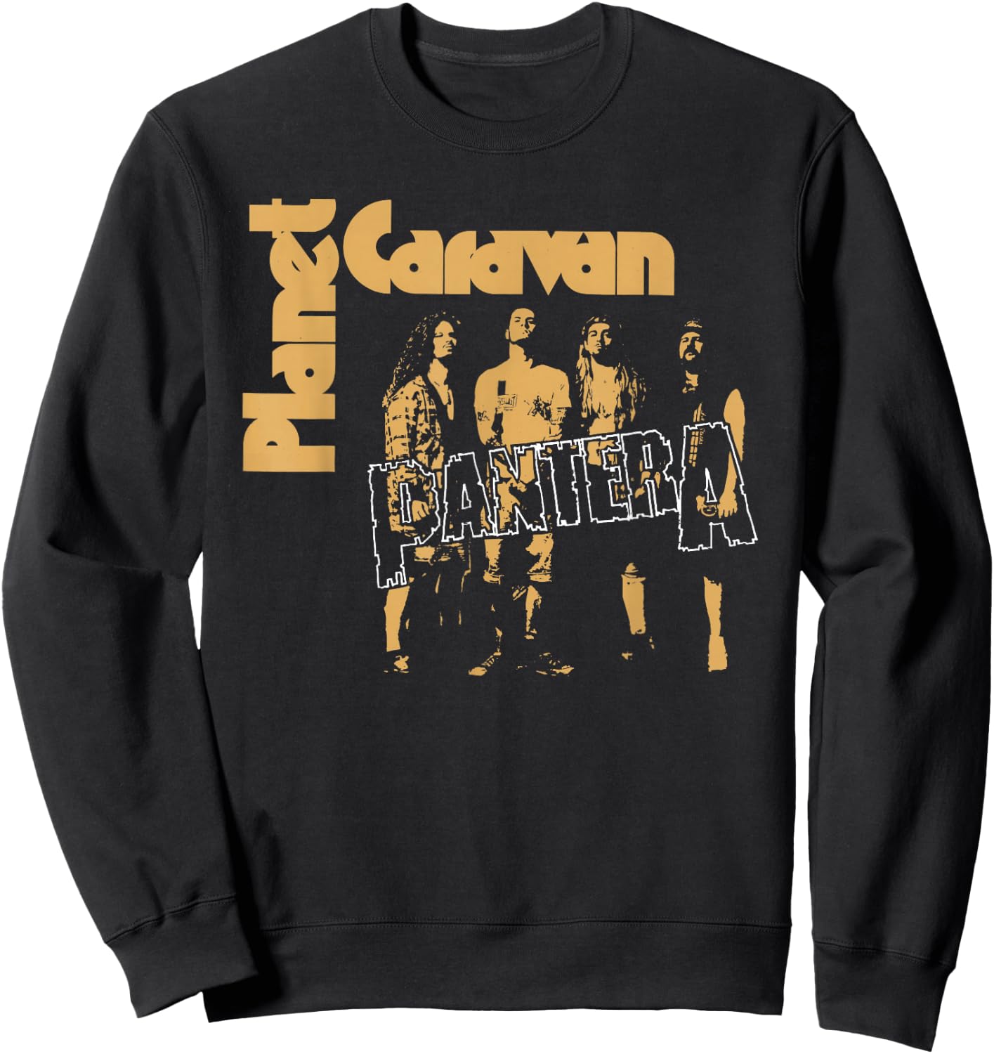 Pantera Official Planet Caravan Sweatshirt - Sweatshirt | Black