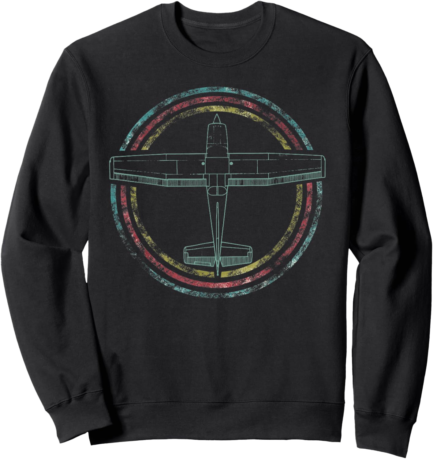 Vintage Gift Pilot Sweatshirt - Sweatshirt | Black