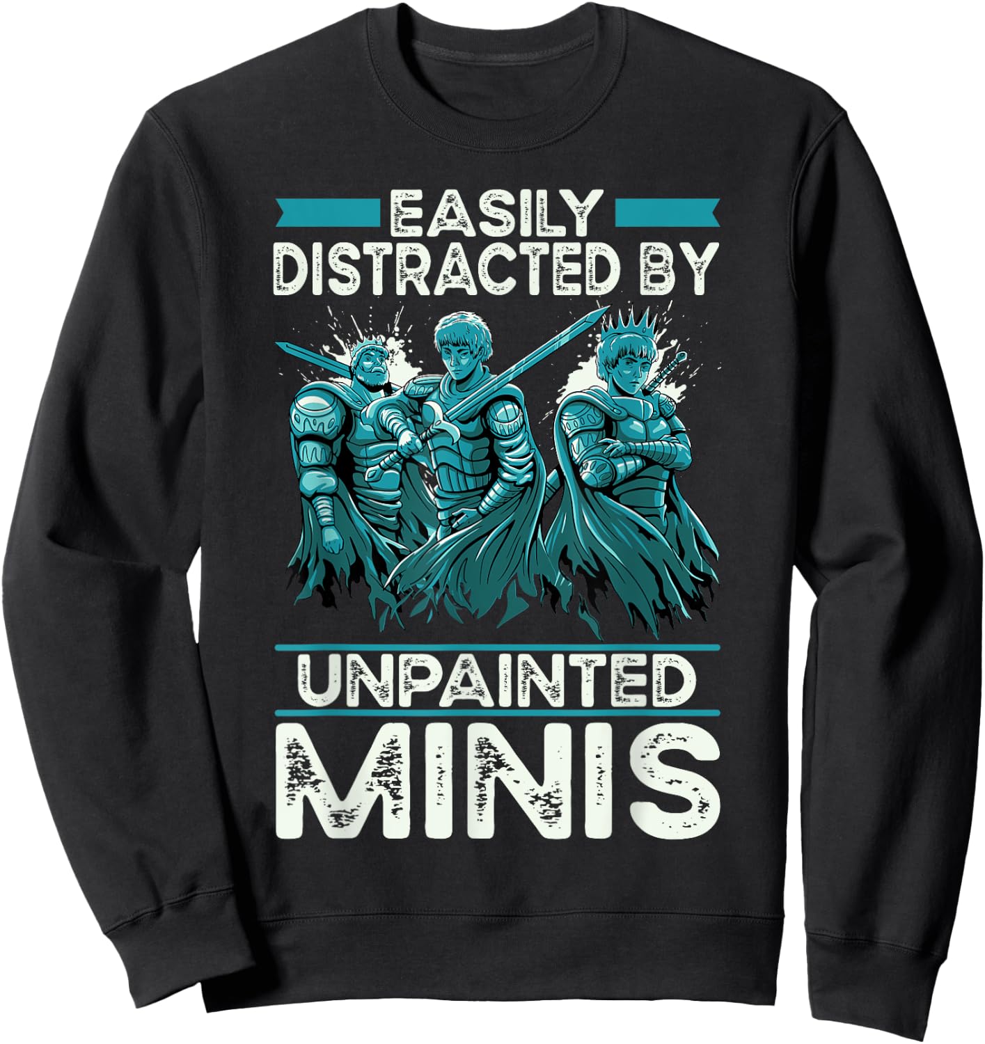 Miniature Painting Sweatshirt - Sweatshirt | Black