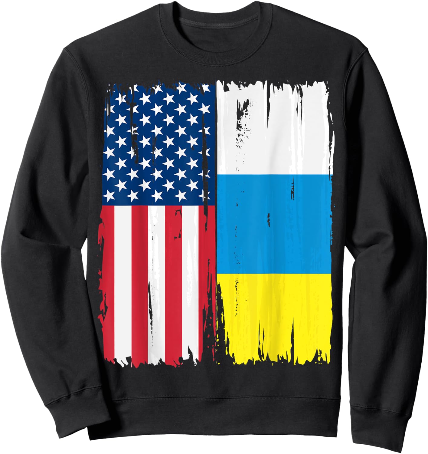 USA Canary Islands Flag Sweatshirt - Sweatshirt | Black