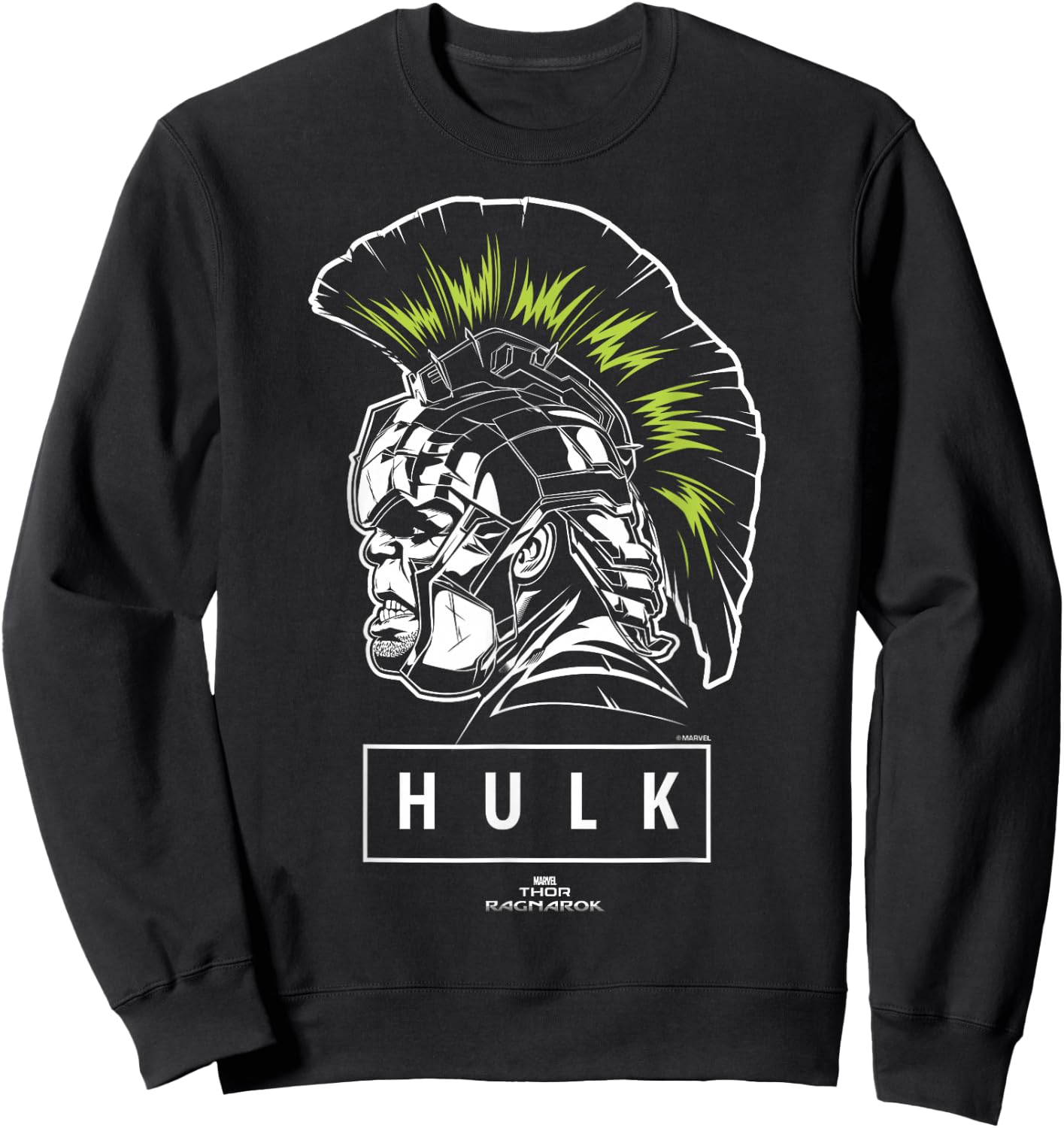 Marvel Thor Ragnarok Hulk The Champ Street View Sweatshirt - Sweatshirt | Black