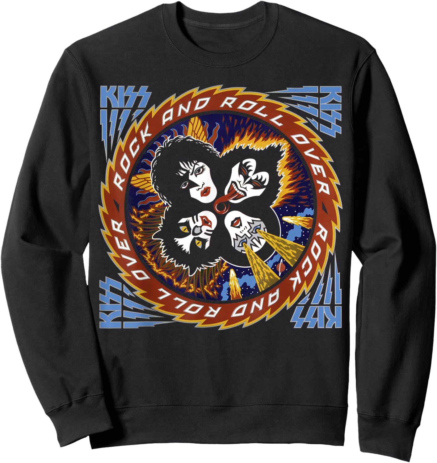 KISS - Rock and Roll Over 40 Sweatshirt - Sweatshirt | Black