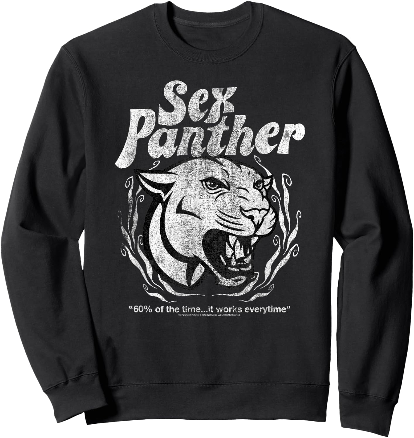 Anchorman Sex Panther Sweatshirt - Sweatshirt | Black