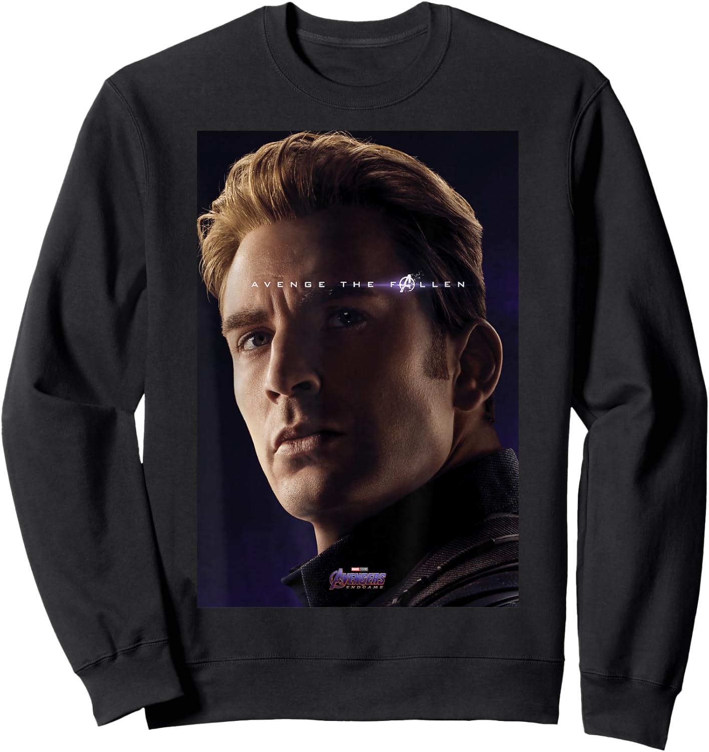 Marvel Avengers Endgame Captain America What Ever It Takes Sweatshirt - Sweatshirt | Black