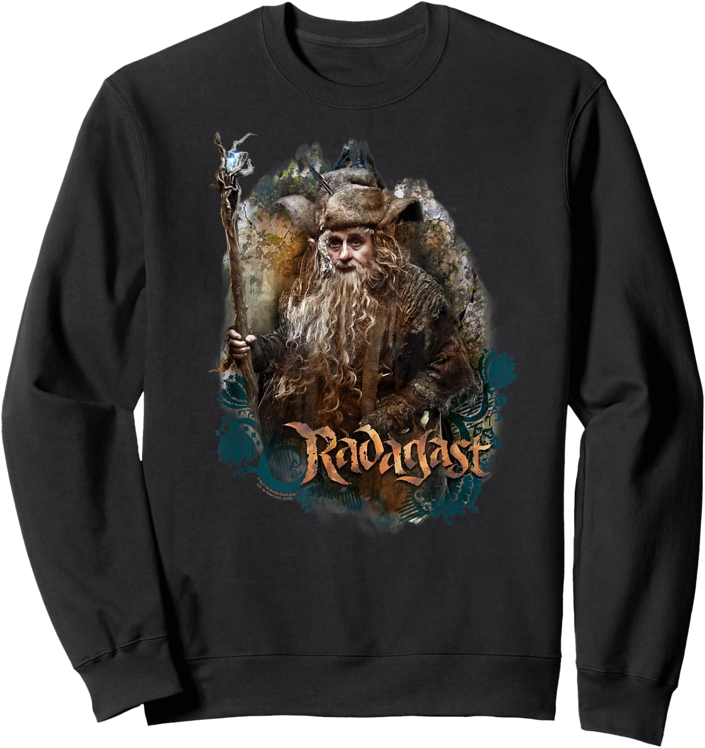 Hobbit Radagast the Brown Sweatshirt - Sweatshirt | Black