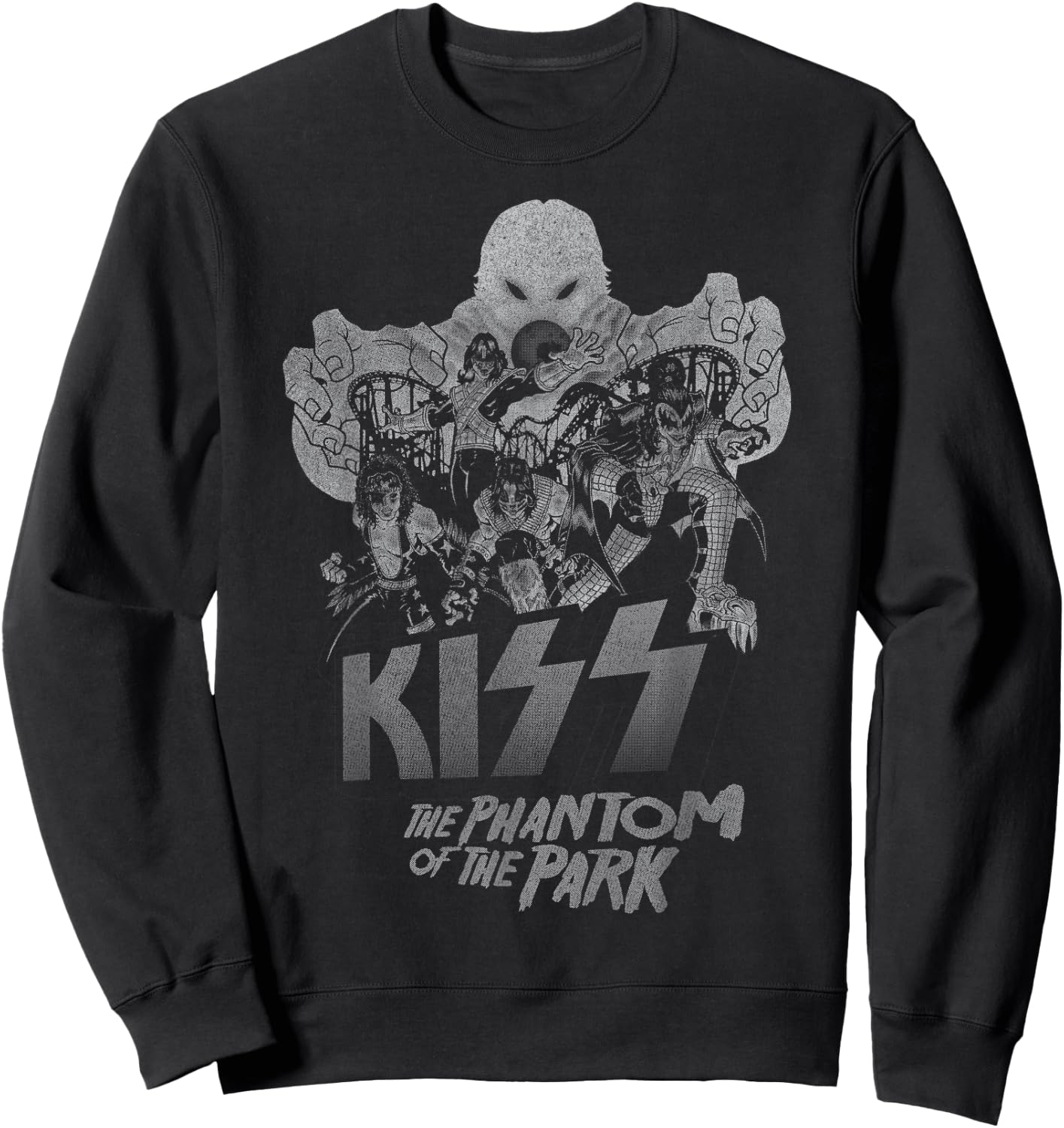 KISS - The Phantom of The Park Sweatshirt - Sweatshirt | Black