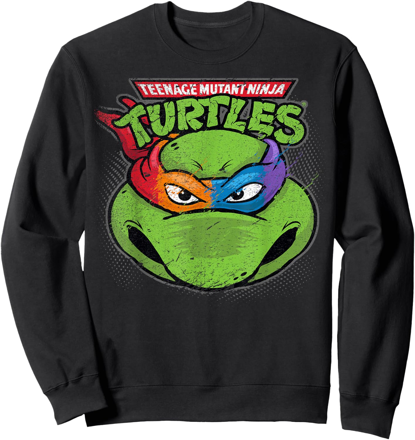Teenage Mutant Ninja Turtles Multicolored bandana Sweatshirt - Sweatshirt | Black