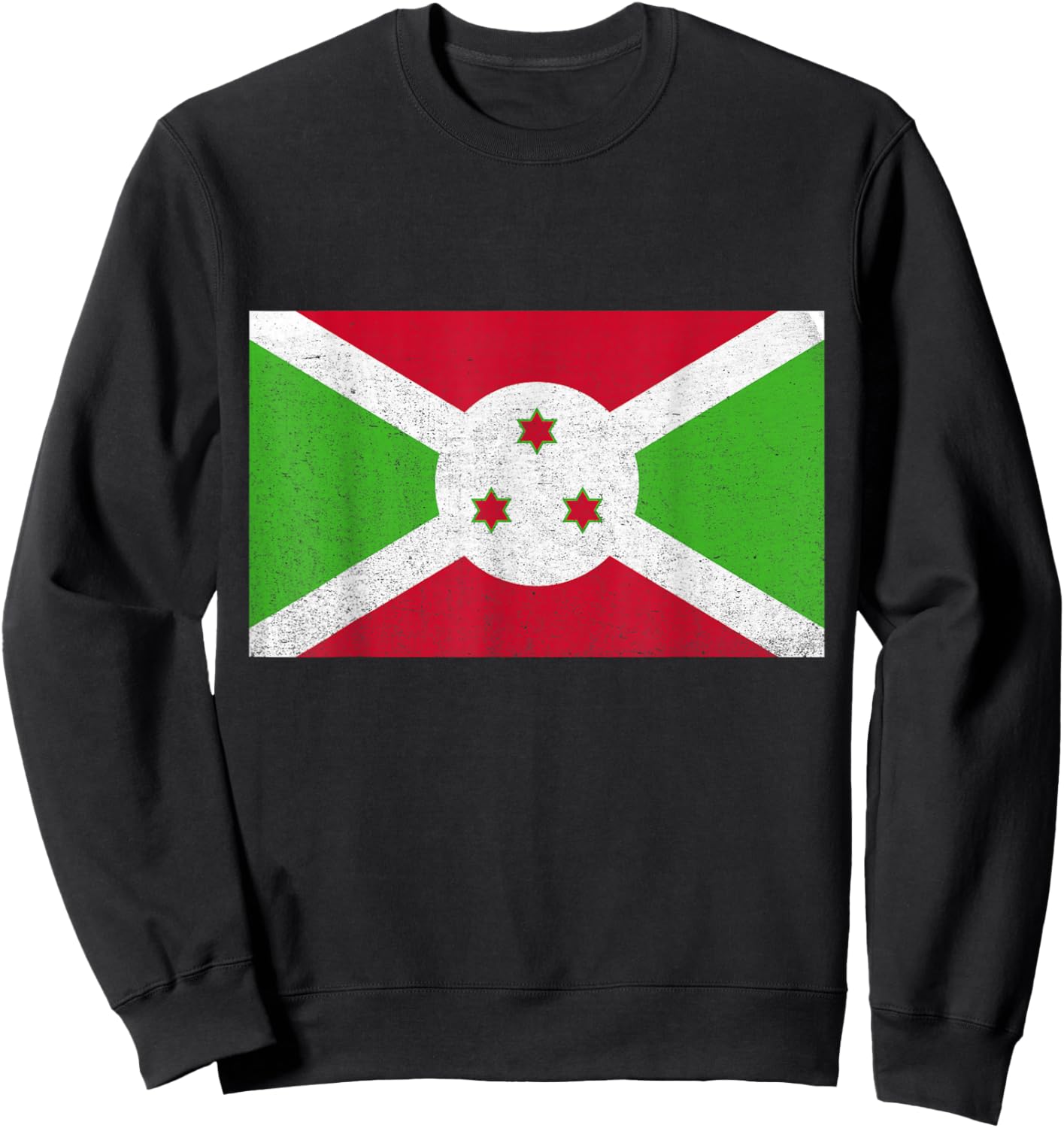 Burundi Burundian Pride Burundian Flag Burundian Roots Sweatshirt - Sweatshirt | Black