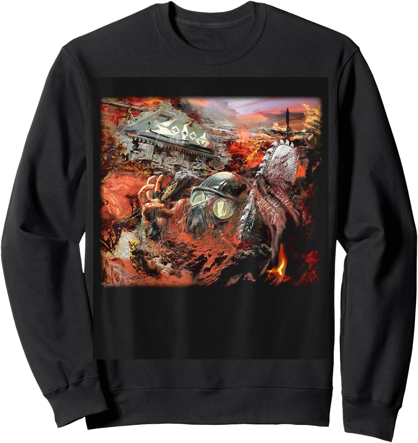 Sodom - In War and Pieces - Official Merchandise Sweatshirt - Sweatshirt | Black
