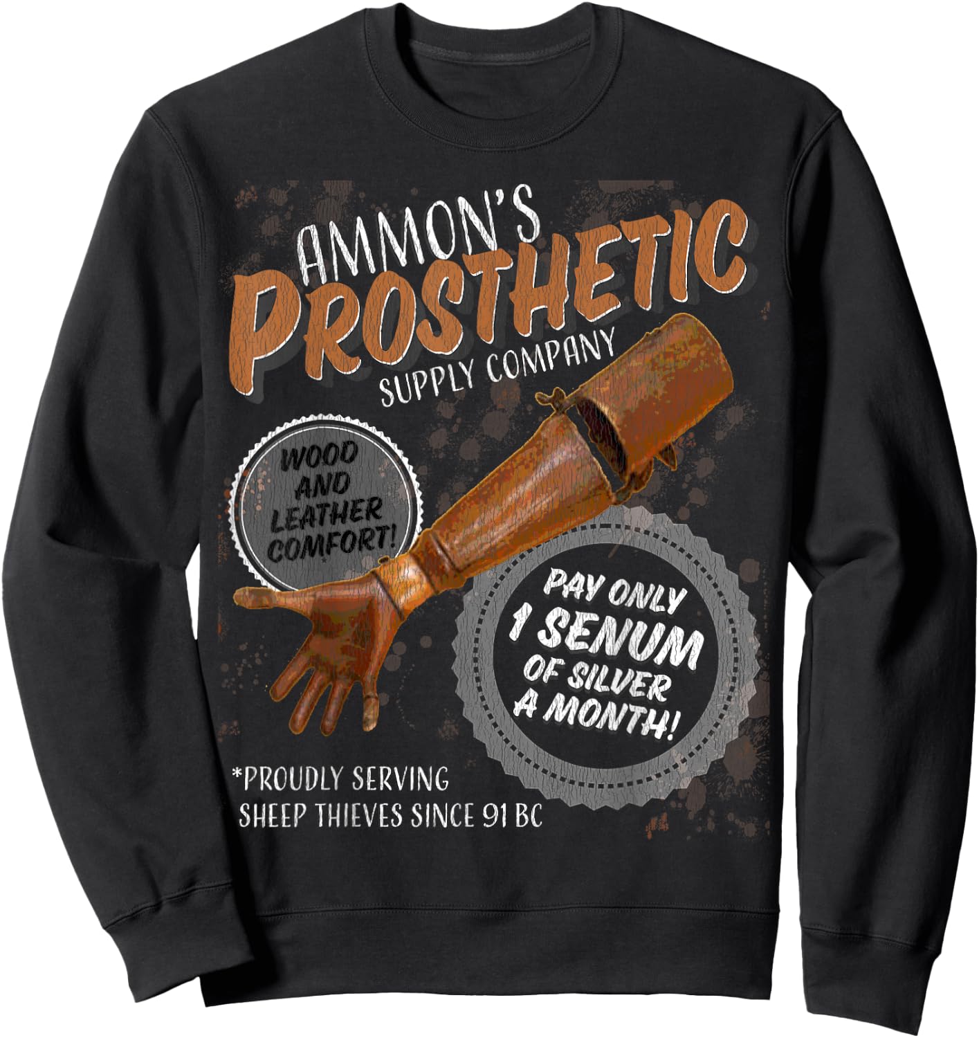 LDS T Shirt Mormon Funny Boys Girls Missionary T Sweatshirt - Sweatshirt | Black