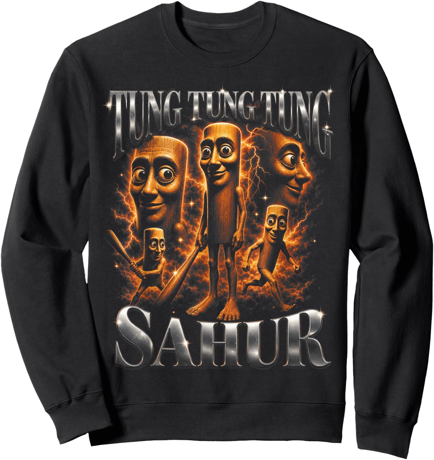T-Shirt Sweatshirt - Sweatshirt | Black