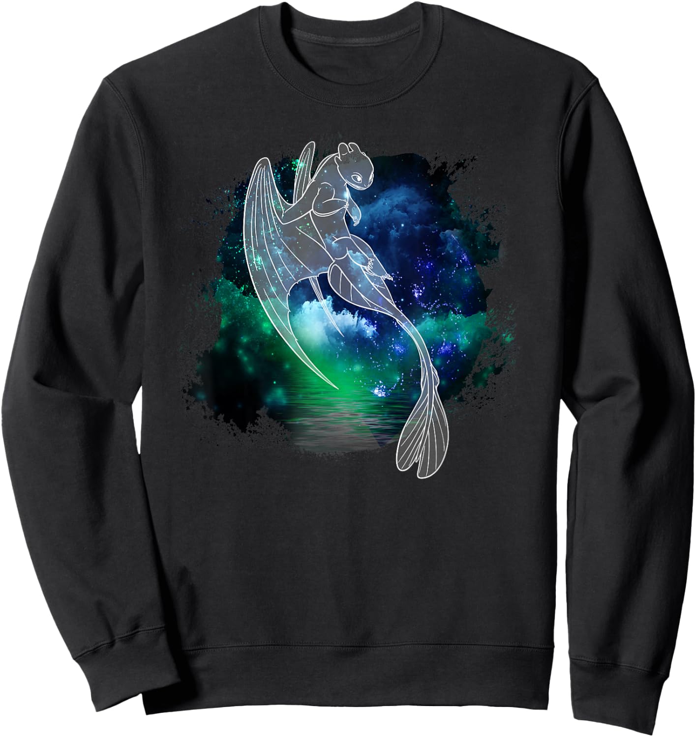 How to Train Your Dragon 3 Light Anger Sky Sweatshirt - Sweatshirt | Black