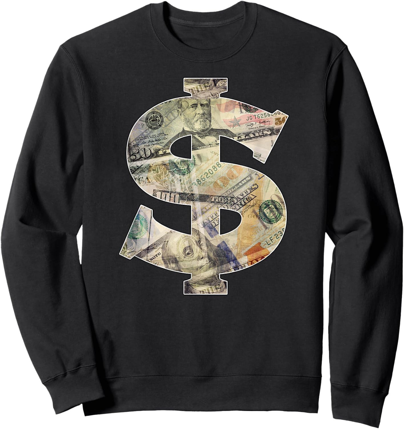 Dollar Sign Cool Money - $ Sweatshirt - Sweatshirt | Black