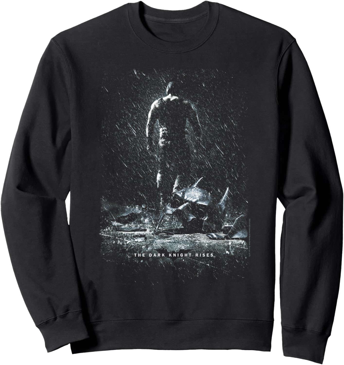 Batman Dark Knight Rises Bane Rain Poster Small Sweatshirt - Sweatshirt | Black