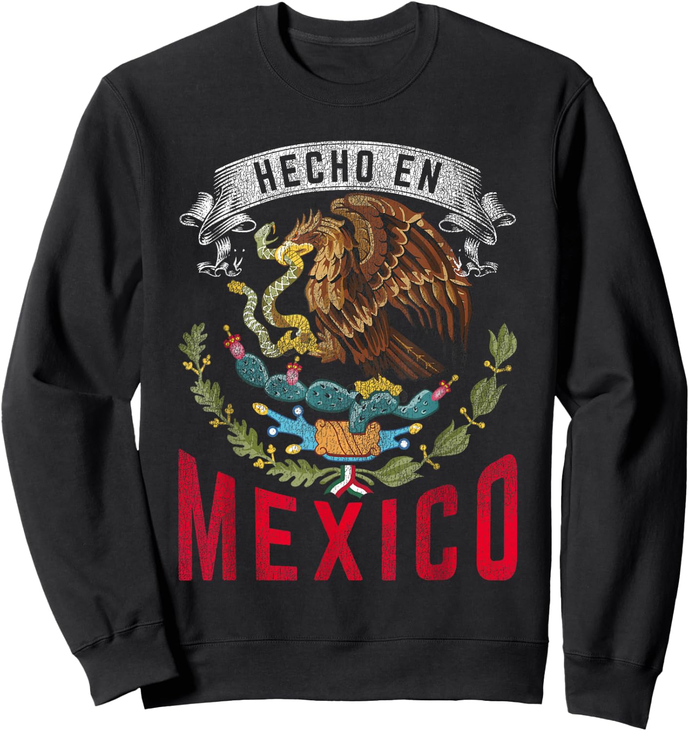 Hecho En Mexico Sweatshirt - Sweatshirt | Black