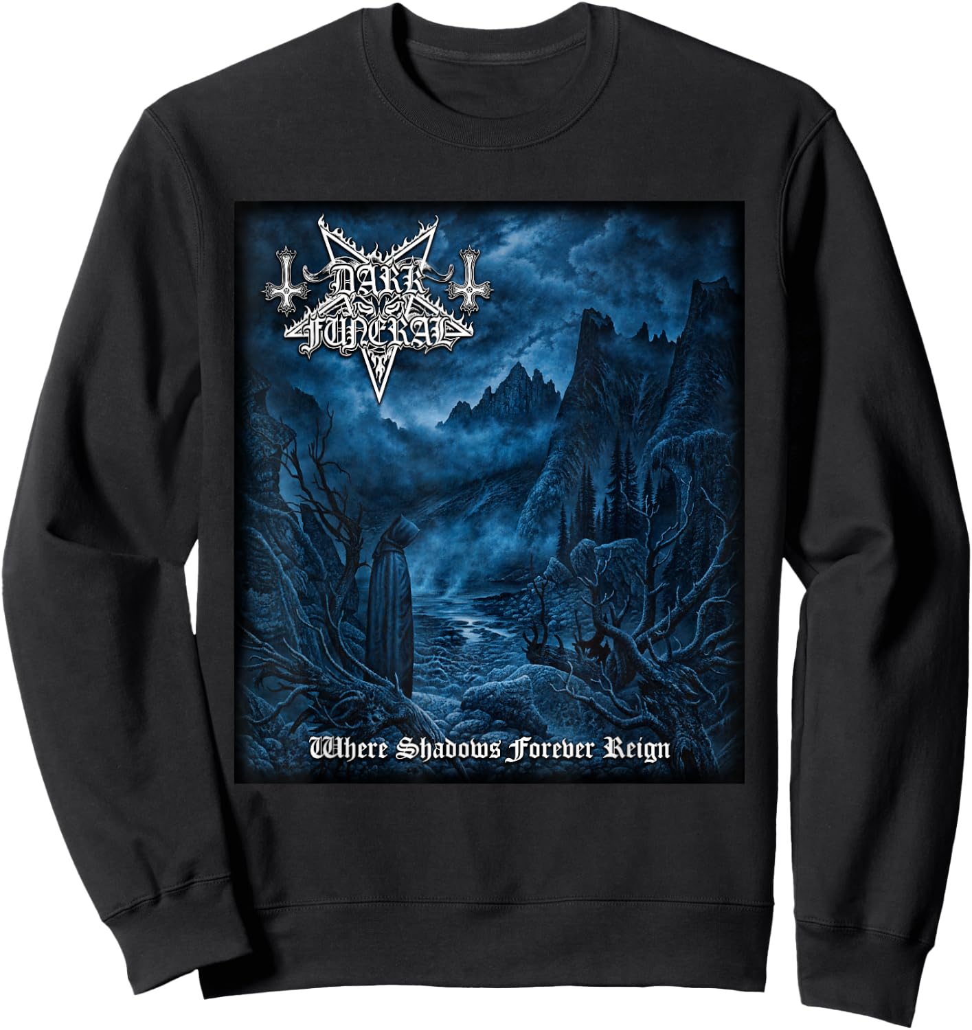 Dark Funeral - Where Shadows Forever Reign - Official Merch Sweatshirt - Sweatshirt | Black