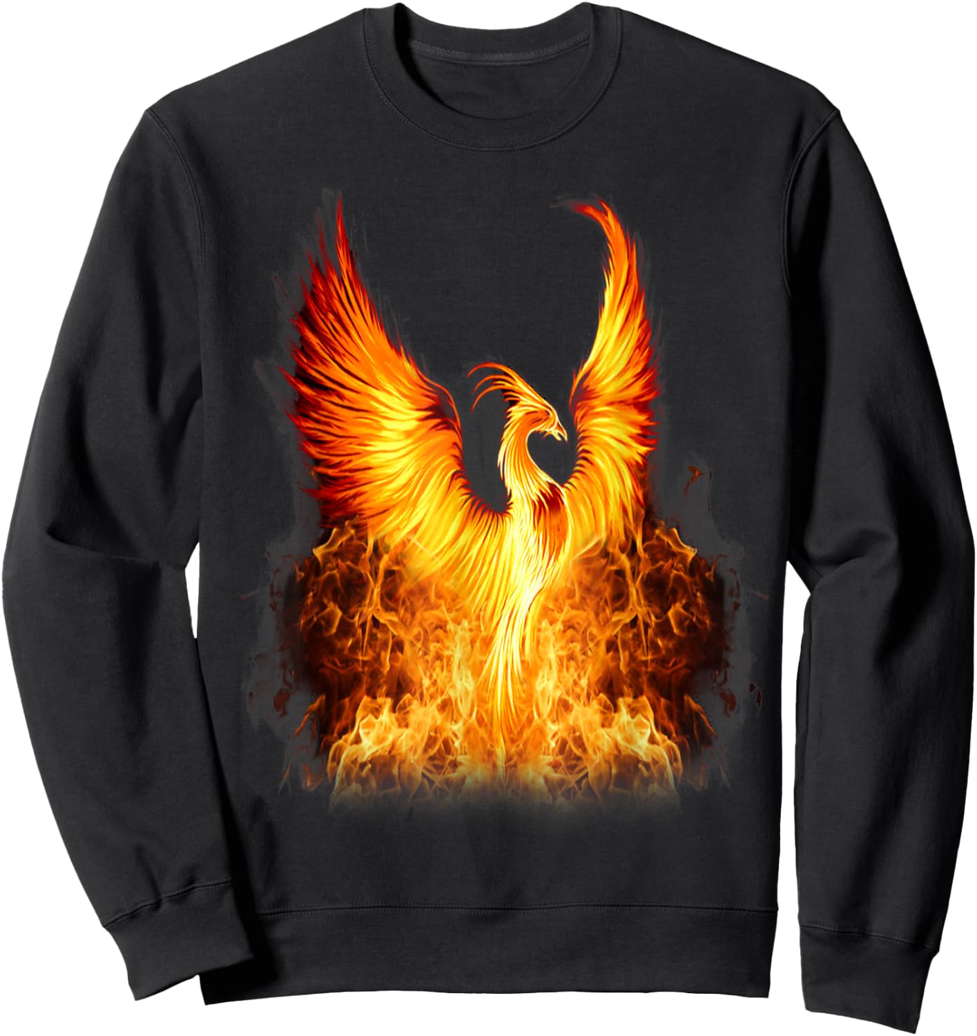 Rising Phoenix Fire Fenix Sweatshirt - Sweatshirt | Black