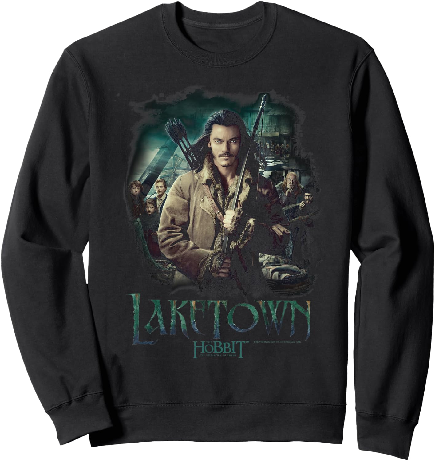 Hobbit Bard Protector Sweatshirt - Sweatshirt | Black