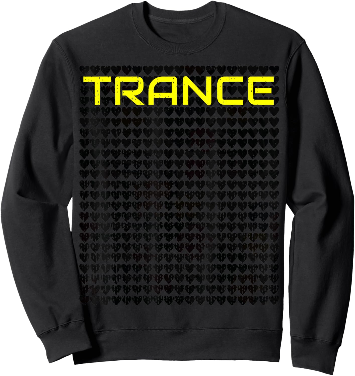 Trance Family House Techno EDM Rave Trance Music Sweatshirt - Sweatshirt | Black