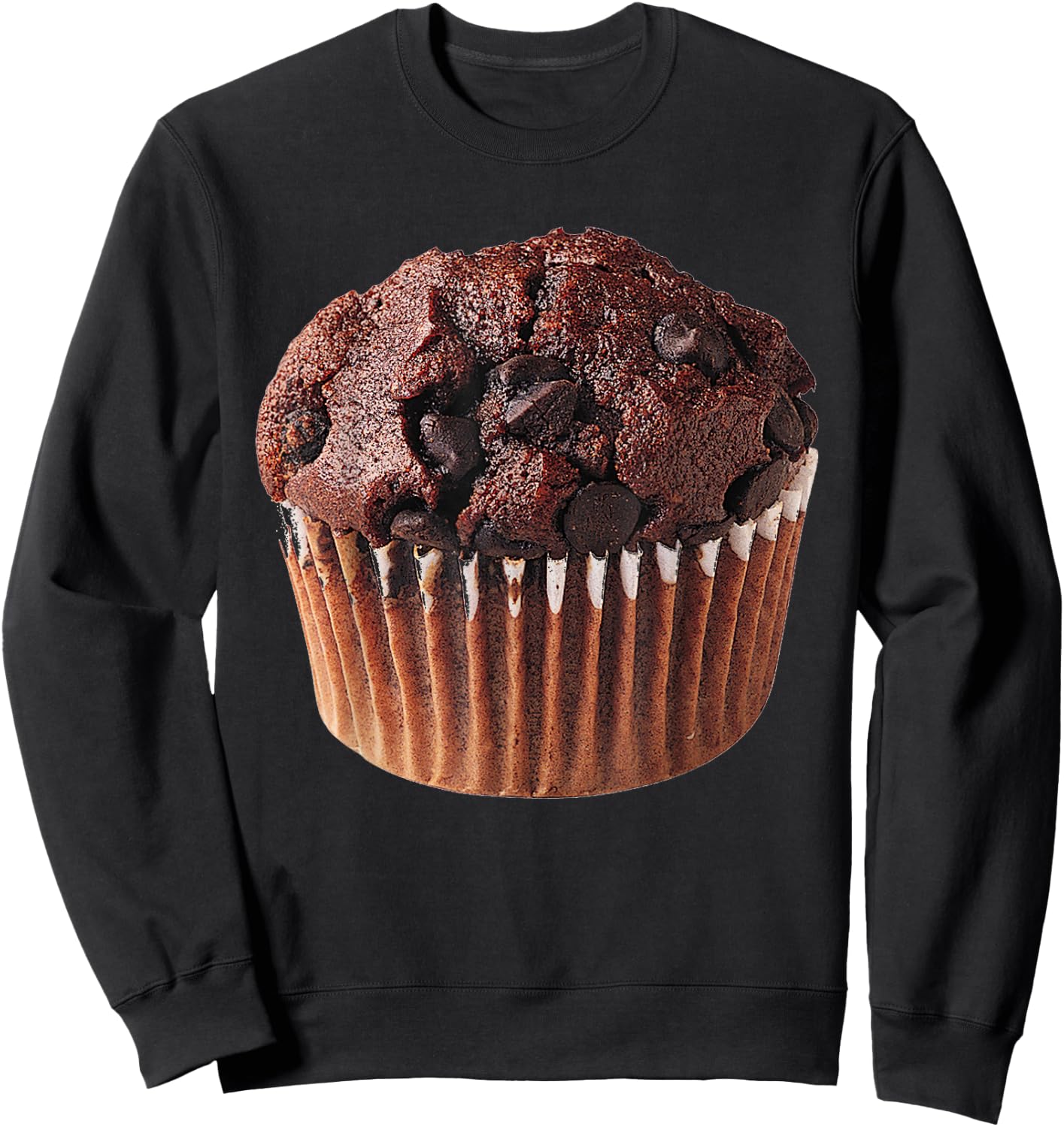 Chocolate Muffin Halloween Costume Shirt Sweatshirt - Sweatshirt | Black