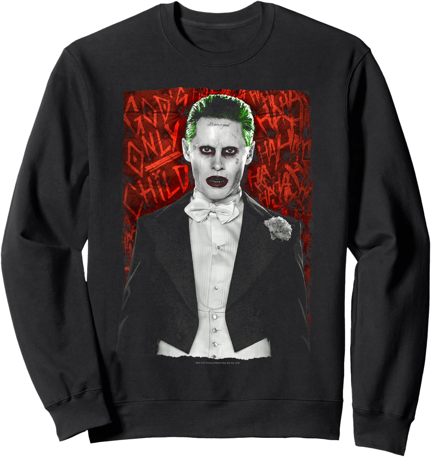 Suicide Squad Joker Dressed to Kill Sweatshirt - Sweatshirt | Black