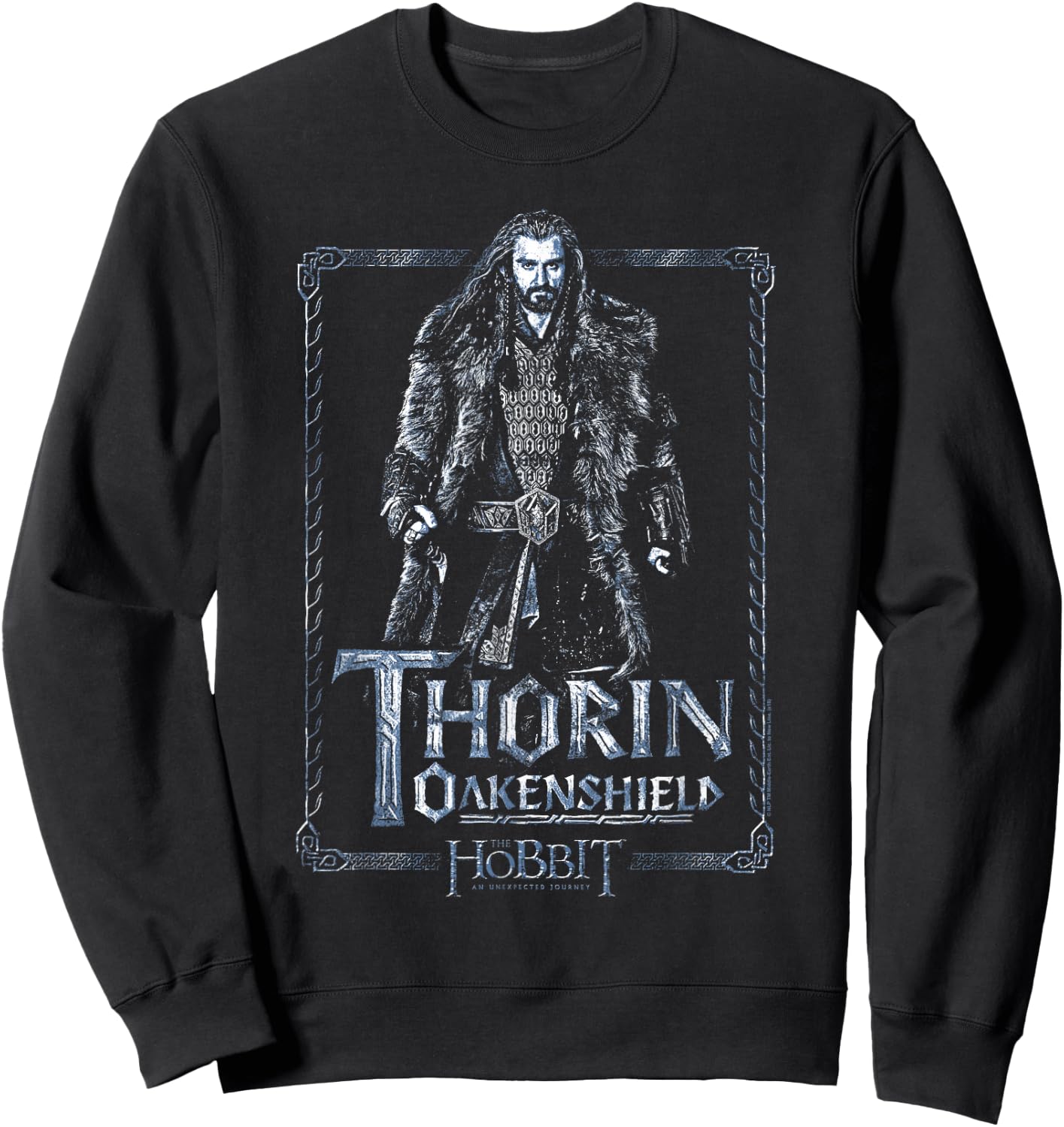 Hobbit Thorin Stare T Shirt Sweatshirt - Sweatshirt | Black