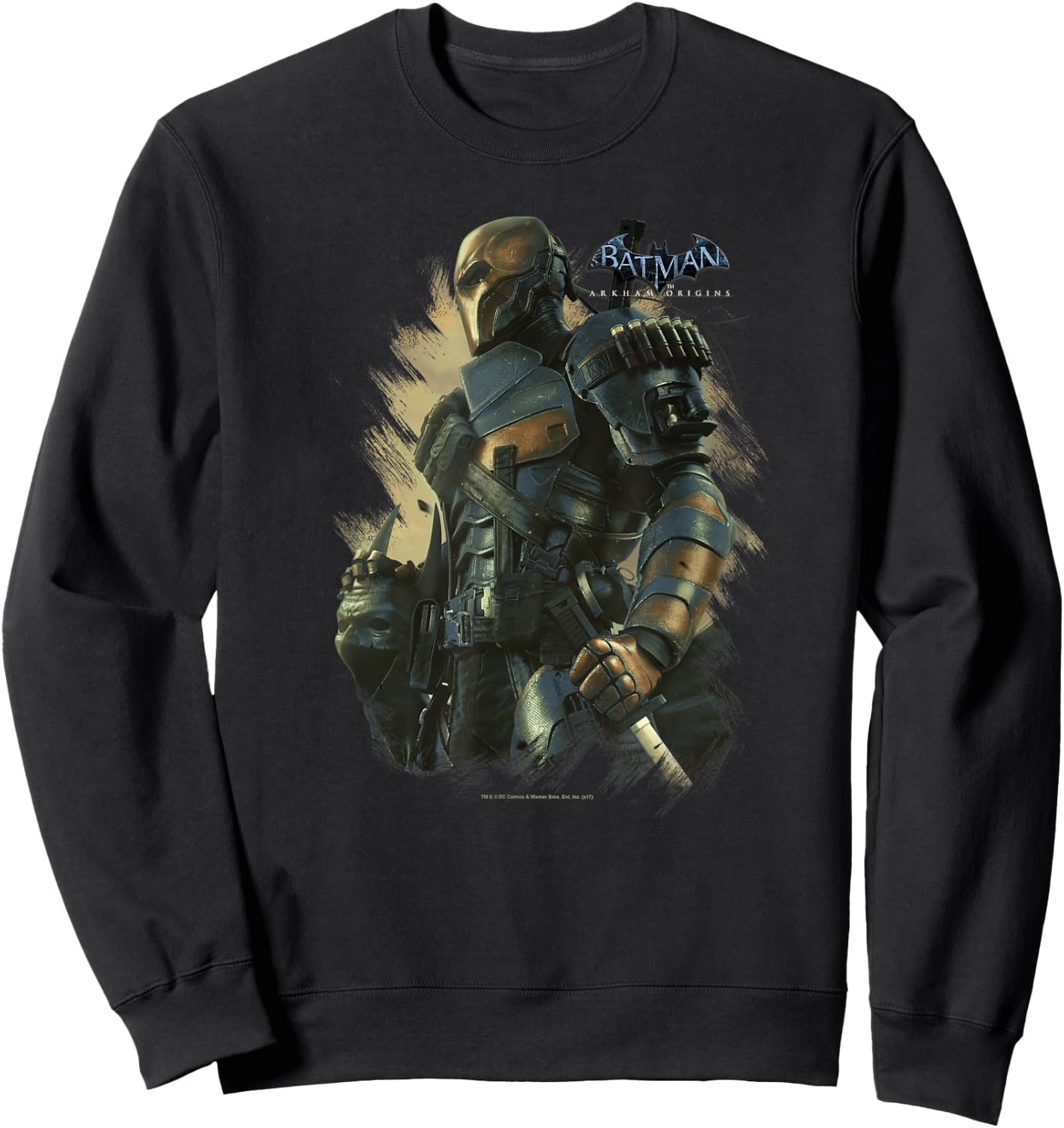 Batman: Arkham Origins Deathstroke Sweatshirt - Sweatshirt | Black