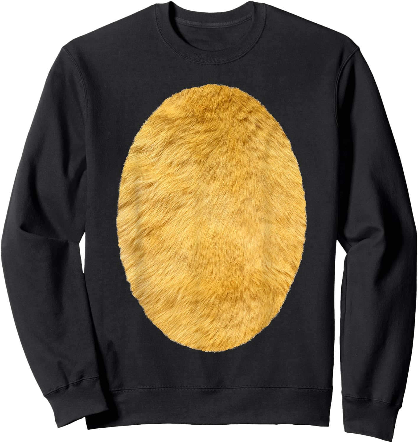 Lion Halloween Costume-Wizard of OZ Cowardly Lion Costume Sweatshirt - Sweatshirt | Black