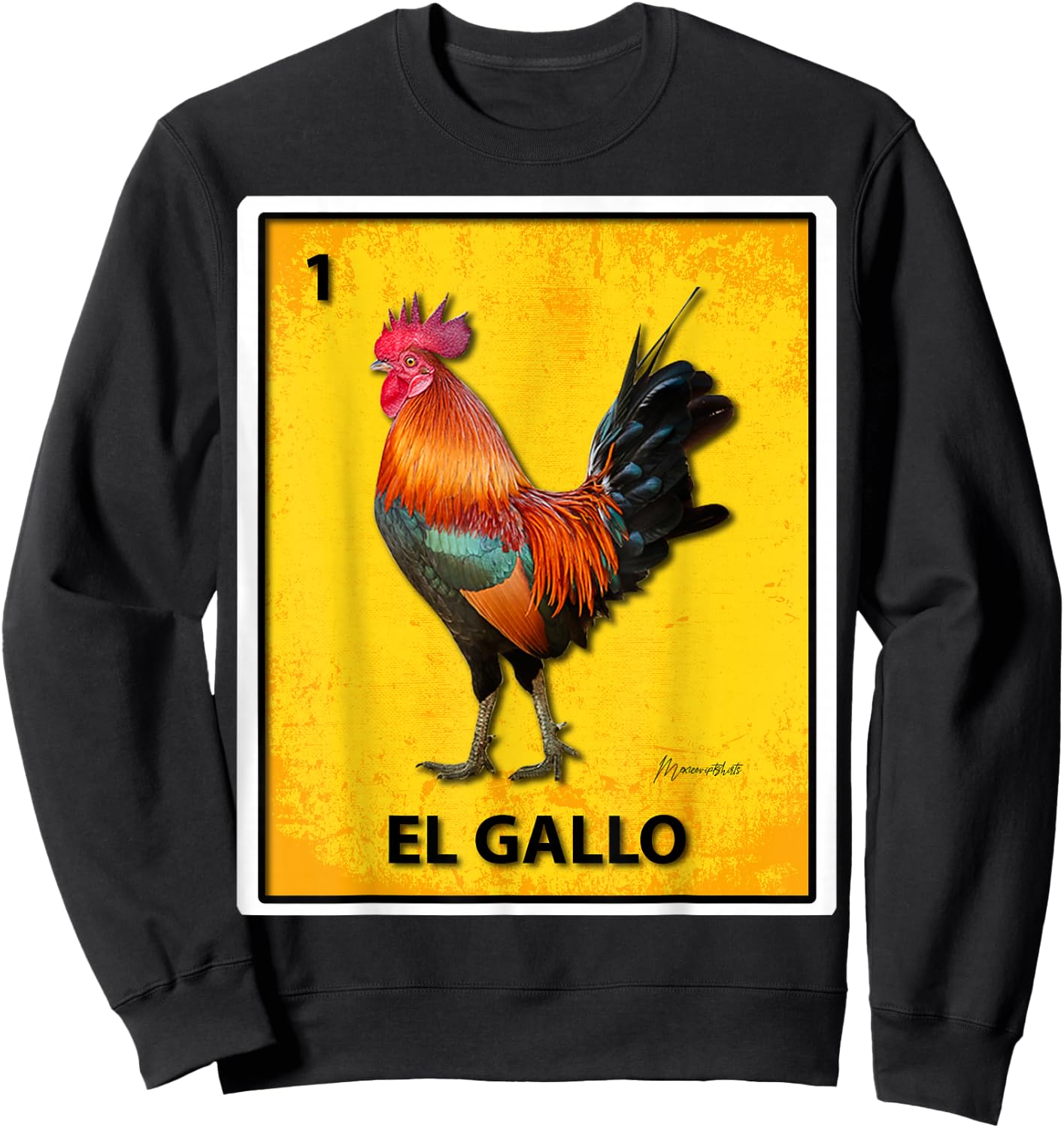 El Gallo Colorado Sweatshirt - Sweatshirt | Black
