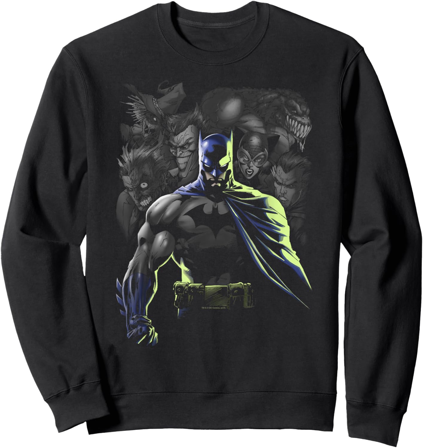 Batman Villains Unleashed Sweatshirt - Sweatshirt | Black