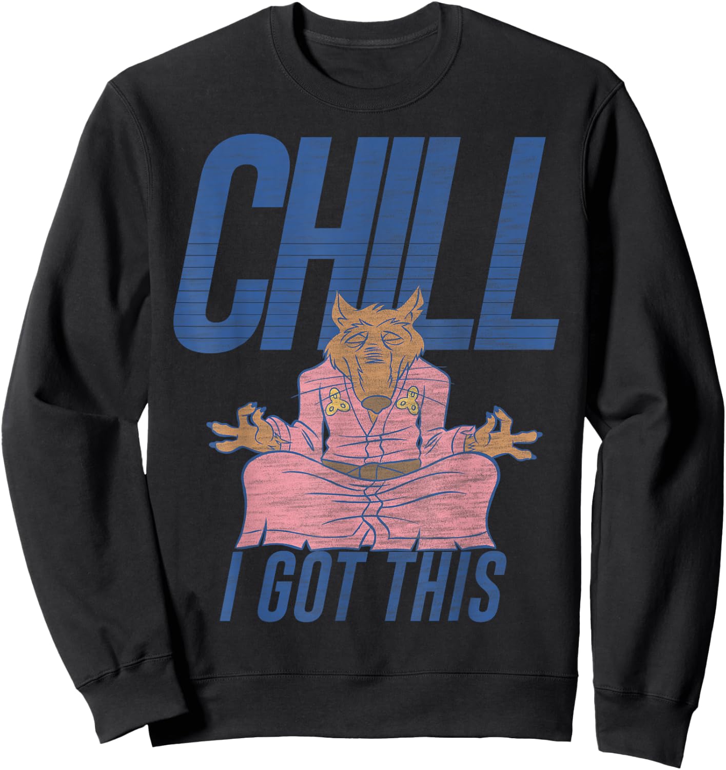 Teenage Mutant Ninja Turtles Chill Master Splinter -Shirt Sweatshirt - Sweatshirt | Black