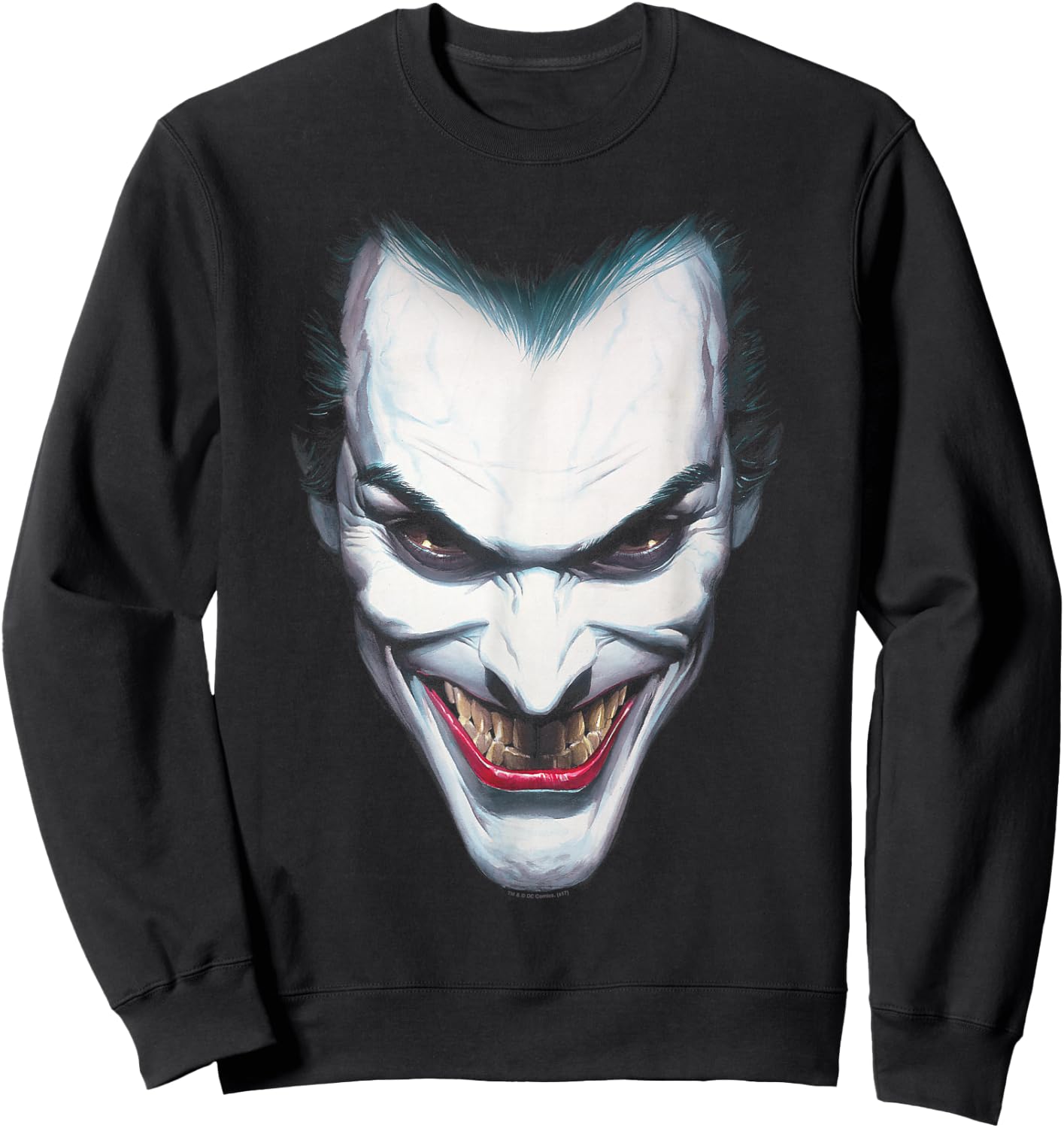 Batman Joker Portrait T Shirt Sweatshirt - Sweatshirt | Black