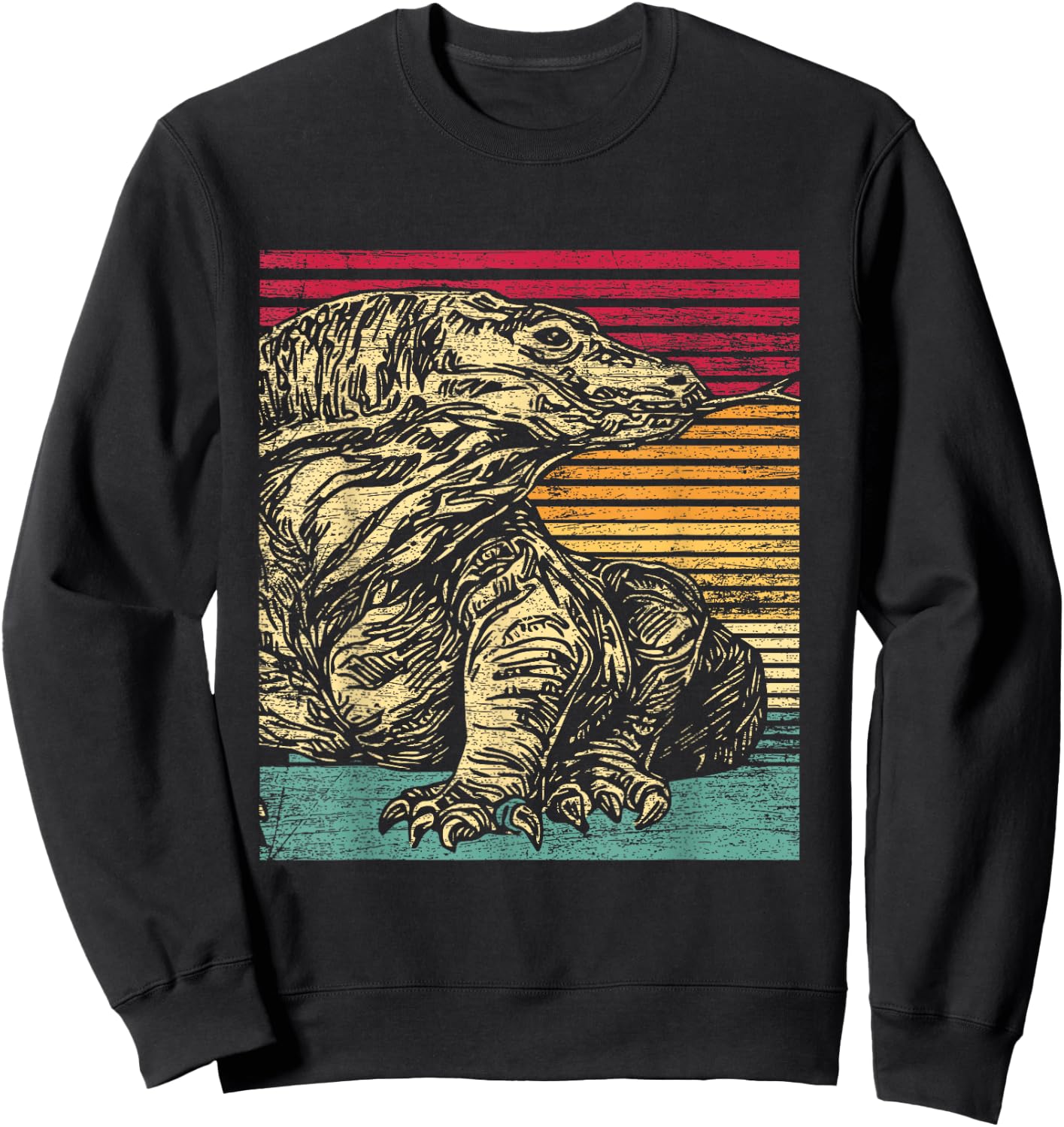 Komodo Dragon Sweatshirt - Sweatshirt | Black