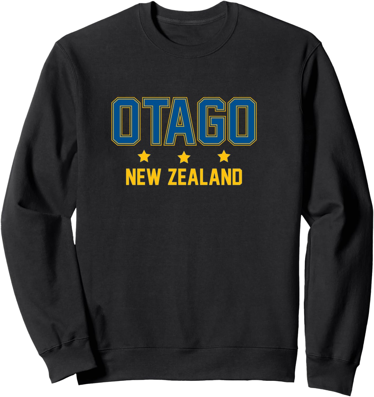 Otago New Zealand university style Sweatshirt - Sweatshirt | Black