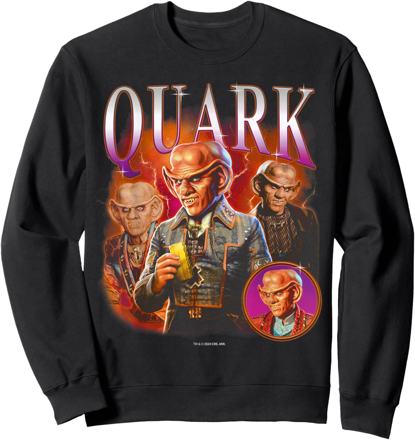 Star Trek: Deep Space Nine Quark Heartthrob Sweatshirt - Sweatshirt | Black