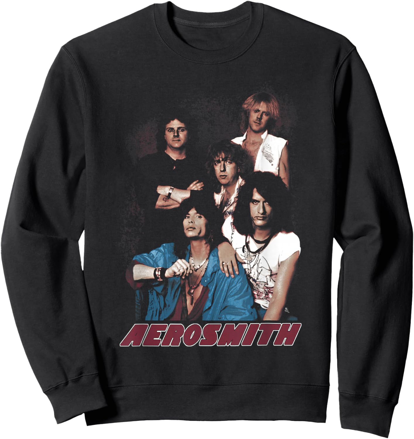 Aerosmith - Portrait Sweatshirt - Sweatshirt | Black