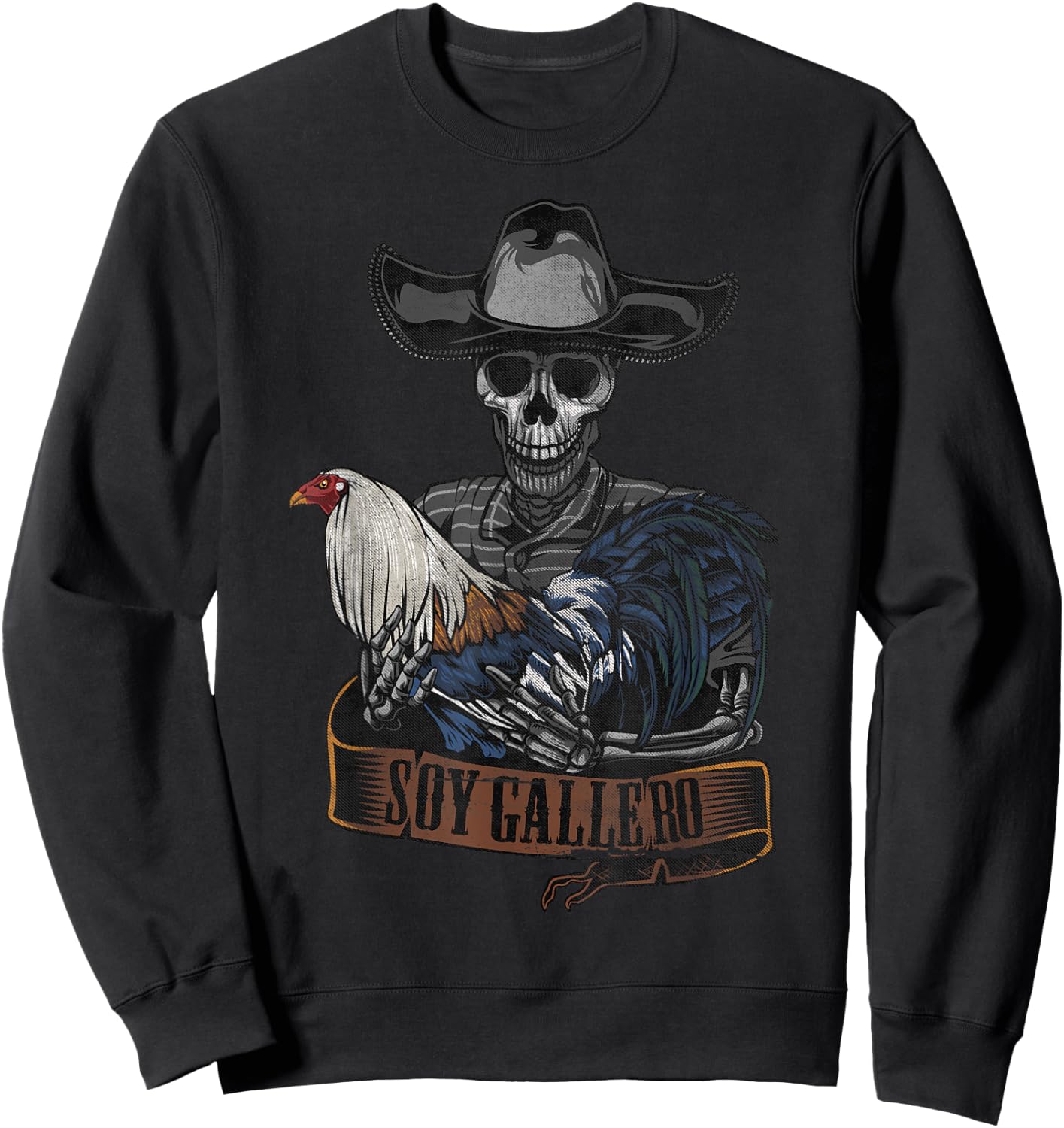 Cockfight Enthusiast Shirt - Vintage Soy Gallero T Shirt Sweatshirt - Sweatshirt | Black